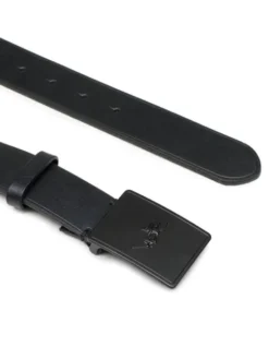 Polo Ralph Lauren Pasek Męski 36mm Pp Plaque Belt 405691693005 Czarny