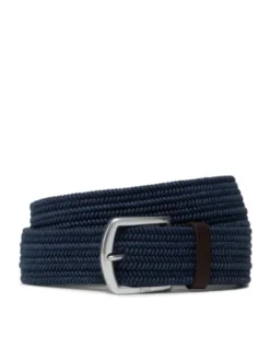 Polo Ralph Lauren Pasek Męski 35Mm Braid Stretch 405666041002 Granatowy