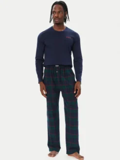 Polo Ralph Lauren Piżama 714931645010 Granatowy Regular Fit