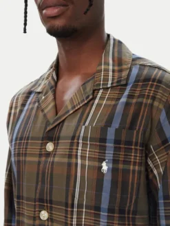 Polo Ralph Lauren Piżama 714899627019 Khaki Regular Fit