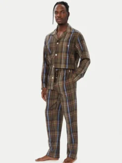 Polo Ralph Lauren Piżama 714899627019 Khaki Regular Fit