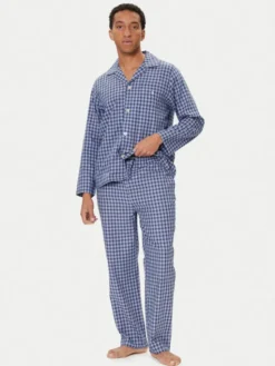 Polo Ralph Lauren Piżama 714899627012 Niebieski Regular Fit