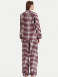 Polo Ralph Lauren Piżama 4P0429 Bordowy Relaxed Fit