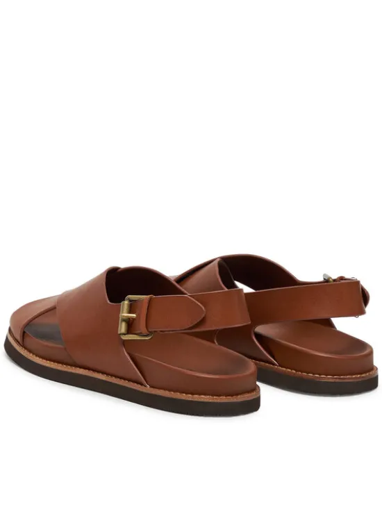 Polo Ralph Lauren Sandały 803961444001 Brązowy