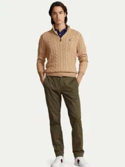 Polo Ralph Lauren Sweter 710810841003 Beżowy Regular Fit