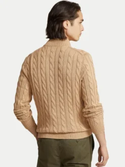 Polo Ralph Lauren Sweter 710810841003 Beżowy Regular Fit