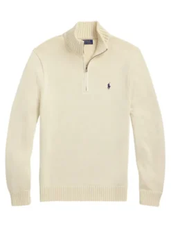 Polo Ralph Lauren Sweter 710859939503 Écru Regular Fit