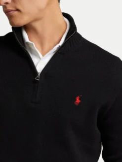Polo Ralph Lauren Sweter 710859939003 Czarny Regular Fit