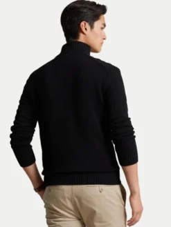 Polo Ralph Lauren Sweter 710859939003 Czarny Regular Fit