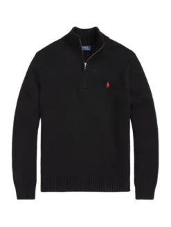 Polo Ralph Lauren Sweter 710859939003 Czarny Regular Fit