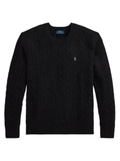 Polo Ralph Lauren Sweter 710876762001 Czarny Regular Fit