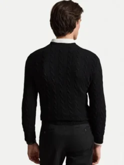 Polo Ralph Lauren Sweter 710876762001 Czarny Regular Fit