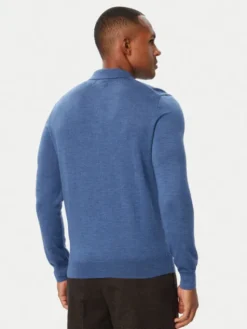 Polo Ralph Lauren Sweter 710941104500 Niebieski Regular Fit