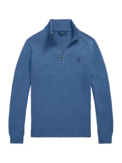 Polo Ralph Lauren Sweter 710859939522 Niebieski Regular Fit