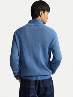 Polo Ralph Lauren Sweter 710859939522 Niebieski Regular Fit