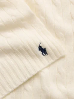 Polo Ralph Lauren Szalik 455956296002 Kremowy
