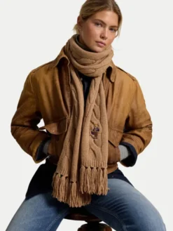 Polo Ralph Lauren Szalik 455P18119002 Brązowy