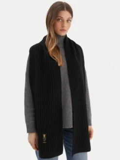 Polo Ralph Lauren Szalik 455P04660001 Czarny