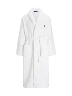 Polo Ralph Lauren Szlafrok 714899683002 Biały