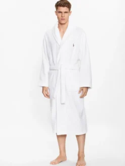 Polo Ralph Lauren Szlafrok 714899683002 Biały