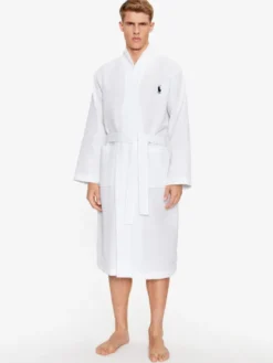 Polo Ralph Lauren Szlafrok 714910651002 Biały