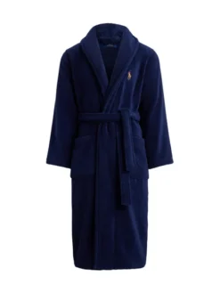 Polo Ralph Lauren Szlafrok 714899683009 Granatowy Regular Fit