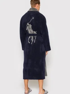 Polo Ralph Lauren Szlafrok 714854533001 Granatowy