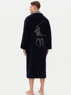 Polo Ralph Lauren Szlafrok 714854533001 Granatowy