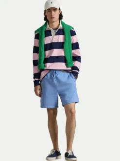 Polo Ralph Lauren Szorty materiałowe 710934602502 Niebieski Regular Fit