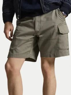 Polo Ralph Lauren Szorty materiałowe 710964027002 Zielony Relaxed Fit