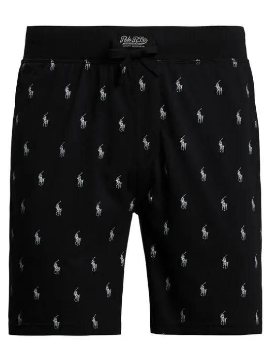 Polo Ralph Lauren Szorty piżamowe 714965505003 Czarny Slim Fit