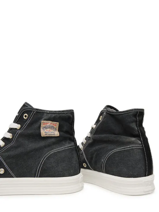 Polo Ralph Lauren Trampki Ayers Mid Sk Ltl 809P07628003 Czarny