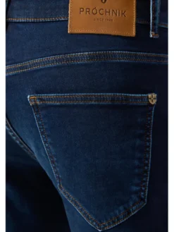 Próchnik Jeansy PM9 SP113225000003 Granatowy Slim Fit