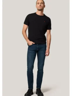 Próchnik Jeansy PM9 SP113225000004 Granatowy Slim Fit