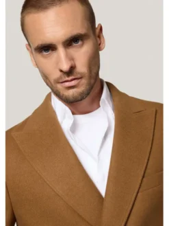 Próchnik Płaszcz PM5 PC073225000023 Beżowy Regular Fit