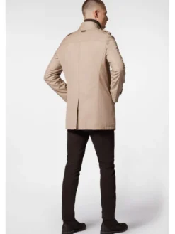 Próchnik Płaszcz przejściowy PM2 PC131223000005 Beżowy Regular Fit