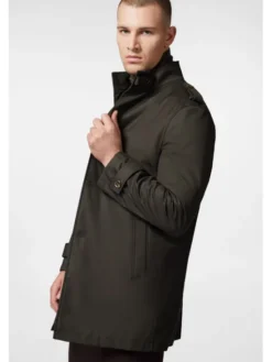 Próchnik Płaszcz przejściowy PM2 PC131223000006 Zielony Regular Fit