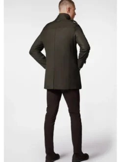 Próchnik Płaszcz przejściowy PM2 PC131223000006 Zielony Regular Fit