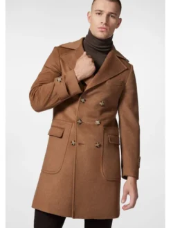 Próchnik Płaszcz zimowy PM2 PC073223000015 Brązowy Regular Fit
