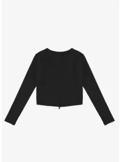 PROSTO. Bluzka Ribbed Czarny Regular Fit