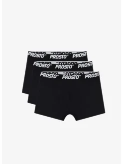 PROSTO. Bokserki Boxers 3-pack Czarny