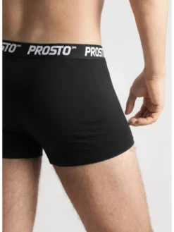 PROSTO. Bokserki Boxers 3-pack Czarny