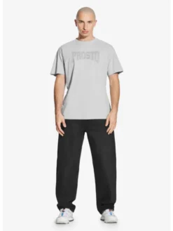 PROSTO. Jeansy Bunker Szary Regular Fit