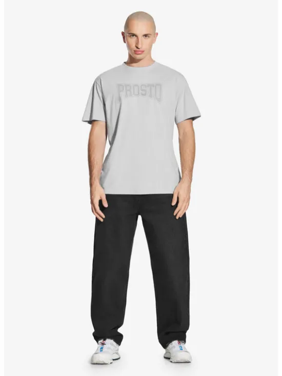 PROSTO. Jeansy Bunker Szary Regular Fit