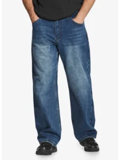 PROSTO. Jeansy Tarmac Niebieski Baggy Fit