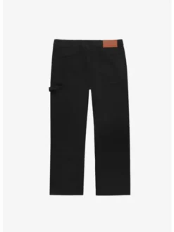PROSTO. Jeansy Work Czarny Straight Leg