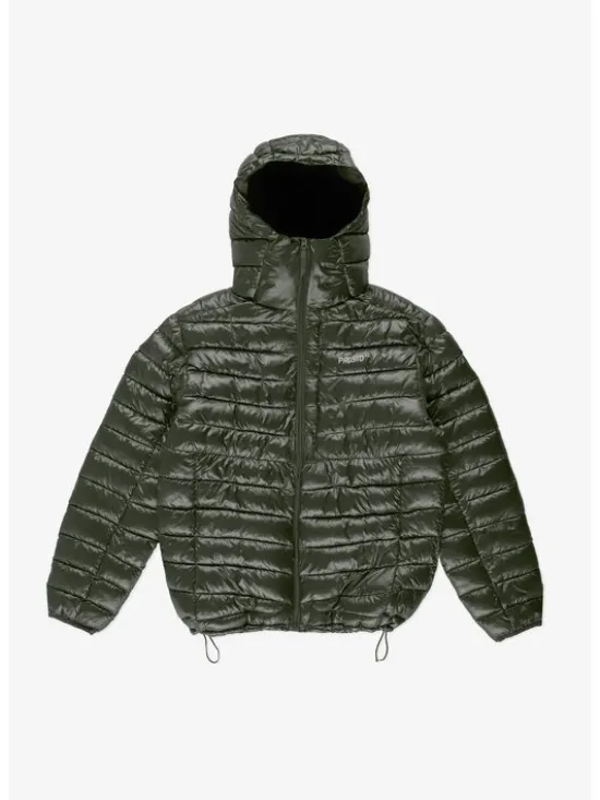 PROSTO. Kurtka przejściowa Light Weight Zielony Regular Fit