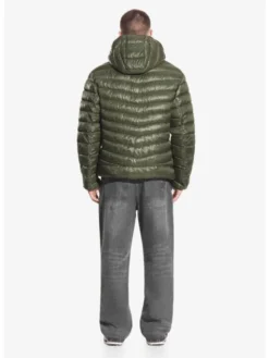 PROSTO. Kurtka przejściowa Light Weight Zielony Regular Fit