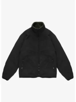 PROSTO. Kurtka zimowa Sherpa Reverse Zielony Regular Fit