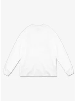 PROSTO. Longsleeve Crest Biały Regular Fit